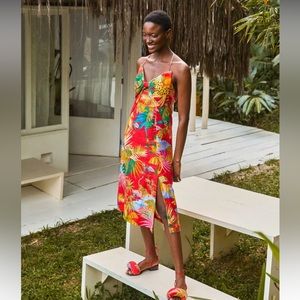 Farm Rio Red Summer Dress